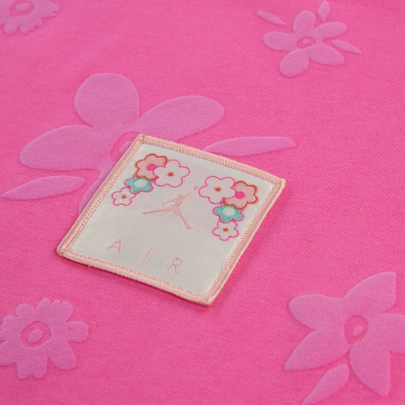 Jordan Pink Kids' Graphic T-Shirt  | Best Price UAE