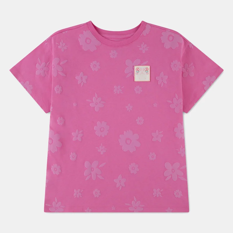 Jordan Pink Kids' Graphic T-Shirt  | Best Price UAE