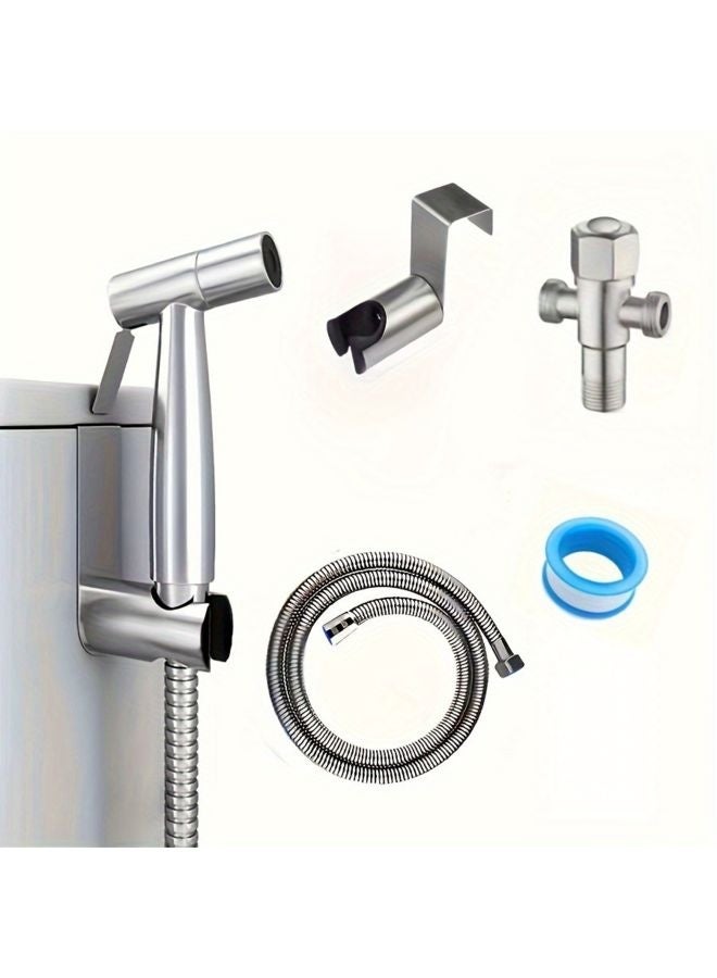 هومستر محمولة مرحاض بيدت رشاش, طائرة رشاش مجموعة, دش مسلم للمرحاض,الفولاذ المقاوم للصدأ صنبور بيدت رشاش مجموعة - Image 1