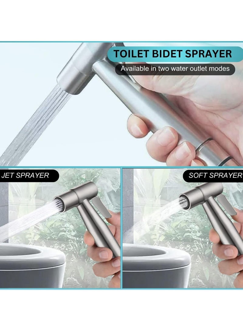 هومستر محمولة مرحاض بيدت رشاش, طائرة رشاش مجموعة, دش مسلم للمرحاض,الفولاذ المقاوم للصدأ صنبور بيدت رشاش مجموعة - Image 4