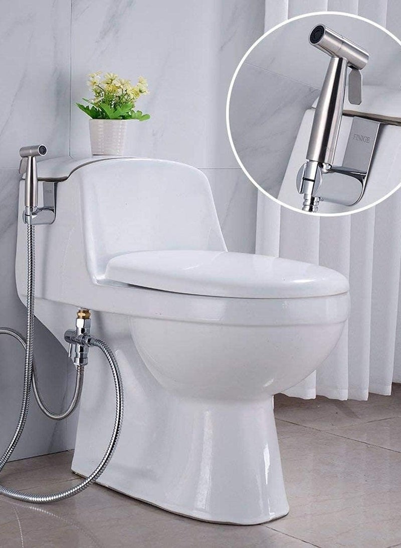 هومستر محمولة مرحاض بيدت رشاش, طائرة رشاش مجموعة, دش مسلم للمرحاض,الفولاذ المقاوم للصدأ صنبور بيدت رشاش مجموعة - Image 2