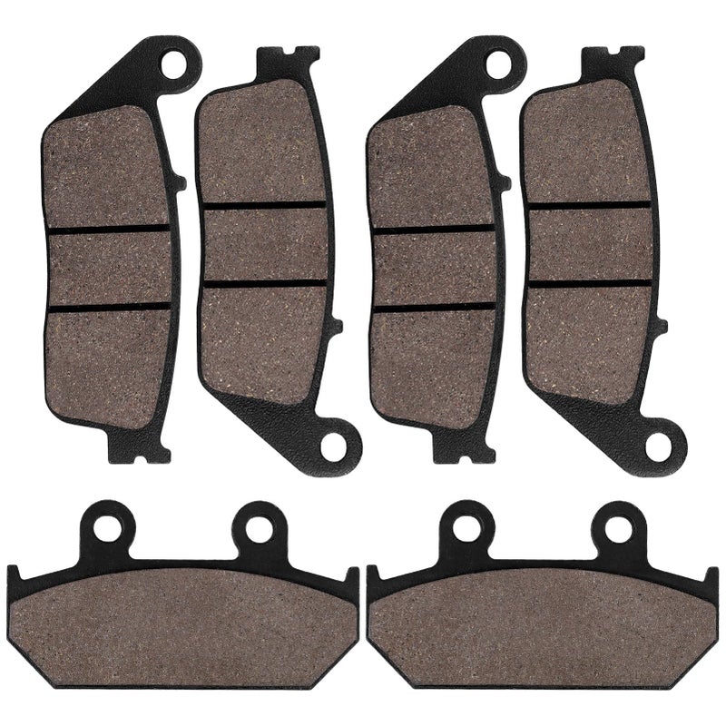 Sollon Front and Rear Brake Pads for Suzuki 650 AN 650 Burgman Skywave 650 20032018 Burgman 650 AN 650 ExecutiveSkywave Brake Pad Set