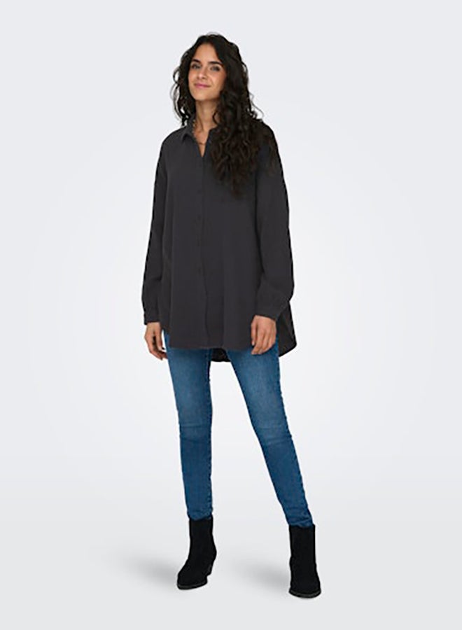 ONLY ONLY Womens Thyra Oversized Shirt Woven  - Image 1