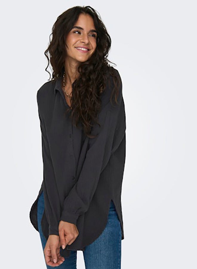 ONLY ONLY Womens Thyra Oversized Shirt Woven  - Image 3