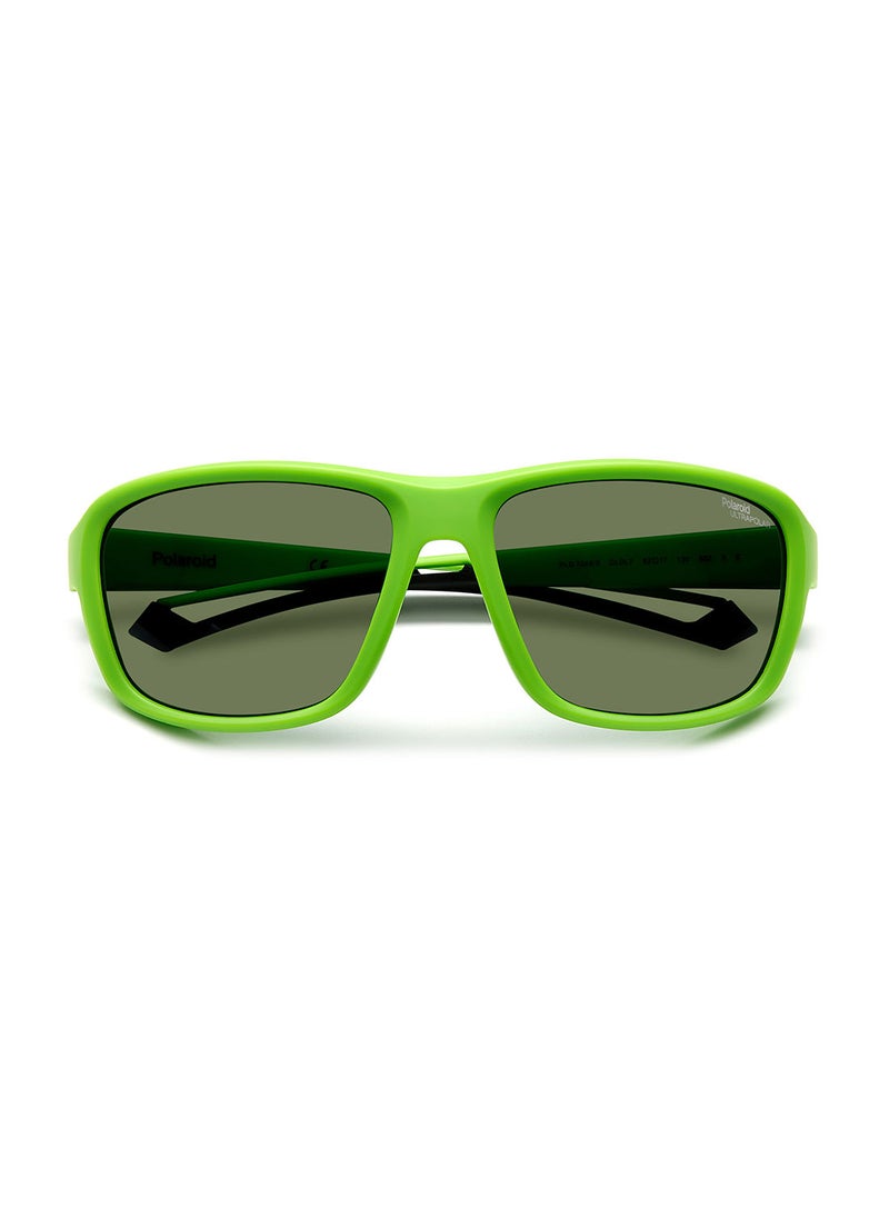 Polaroid Unisex UV Protection Rectangular Sunglasses - Pld 7049/S Mt Grn 62 - Lens Size: 62 Mm  - Image 4