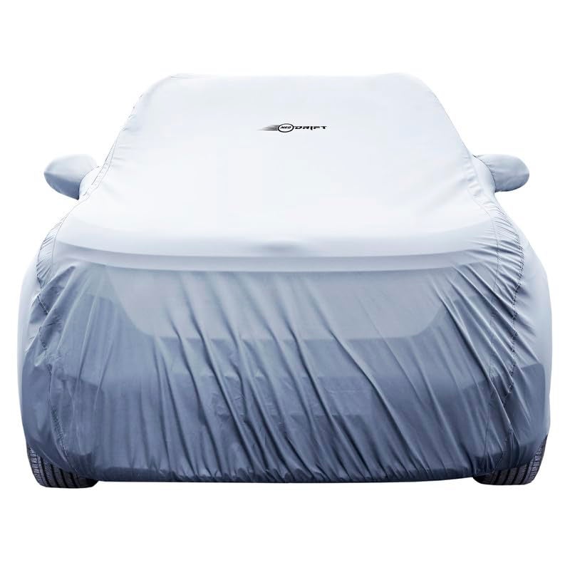 NEODRIFT 'SilverTech' Car Cover for Suitable for Honda City (100% Water-Resistant, All Weather Protection, Tailored Fit, Precision-Fit & Breathable Fabric) (Colour: Silver) (Model: 2014-2019) - Image 1