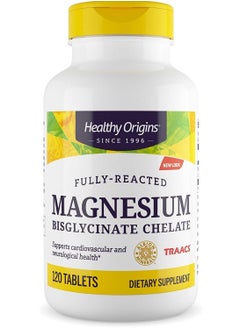 Healthy Origins Magnesium Bisglycinate Chelate 120 Tablets  - Image 1