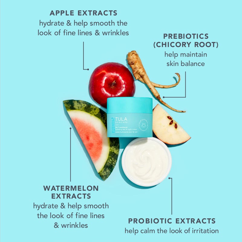 TULA Skin Care Greatest Hits Skincare Discovery Kit, Includes Gold Glow & Get It Eye Balm 0.35 oz., The Cult Classic Cleanser 50ml, 24-7 Moisture Hydrating Day & Night Cream 15ml, 3-Piece Kit - Image 5