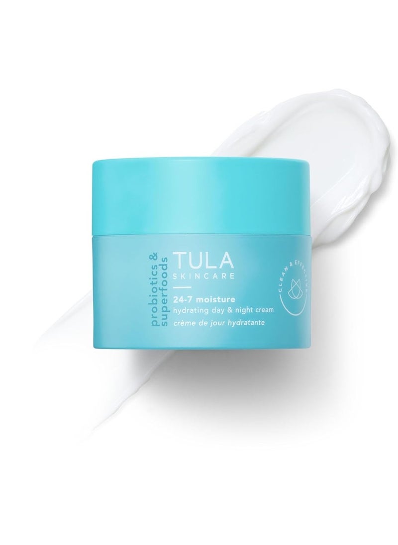 TULA - TULA Skin Care Greatest Hits Skincare Discovery Kit, Includes Gold Glow & Get It Eye Balm 0.35 oz., The Cult Classic Cleanser 50ml, 24-7 Moisture Hydrating Day & Night Cream 15ml, 3-Piece Kit - Image 1