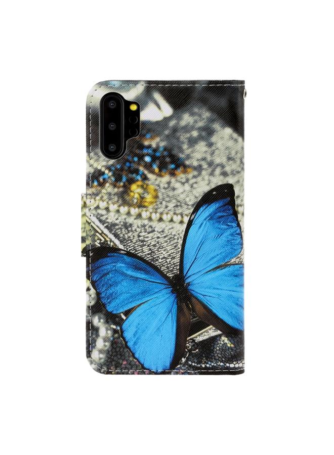 S-TOP Case For Galaxy Note 10 Plus 3D Colored Drawing Horizontal Flip PU Leather Case with Holder & Card Slots & Wallet - Image 3