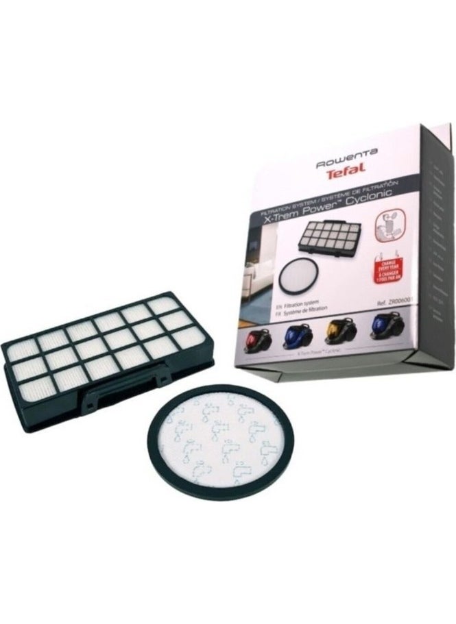 Rowenta RO6993EA-410 X-Trem Power Cyclonic Hepa Filter Set1 