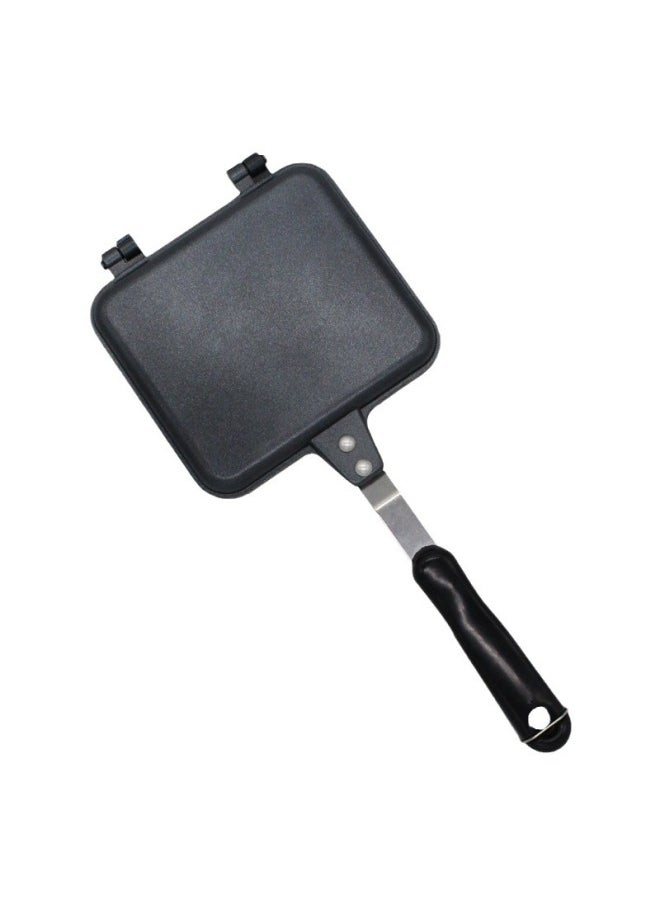 Generic - Sandwich Baking Pan Breakfast Bread Pancake Double-sided Frying Pan Split Non-stick Pan-Specifications:Sandwich Baking Tray - Image 1