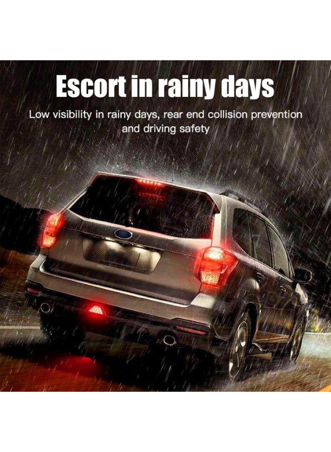 F1 12V LED Rear Brake Light and Safety Stop Signal with Warning Tail Light for Cars, Trucks, SUVs, Red, 1 Piece - Image 3