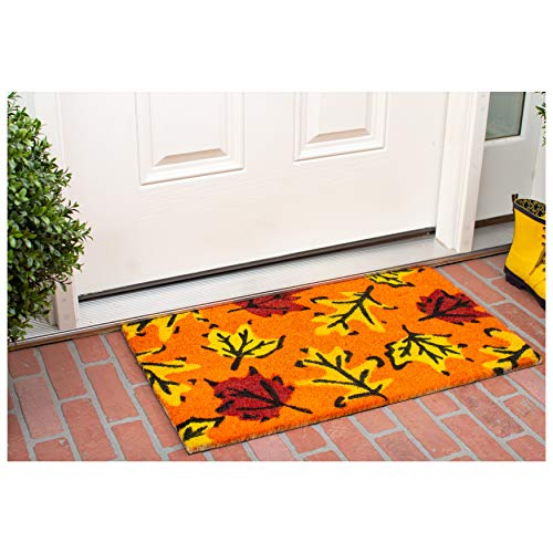 Calloway Mills 120961729 Fall Leaves Doormat, 17" x 29", Multicolor - Image 3