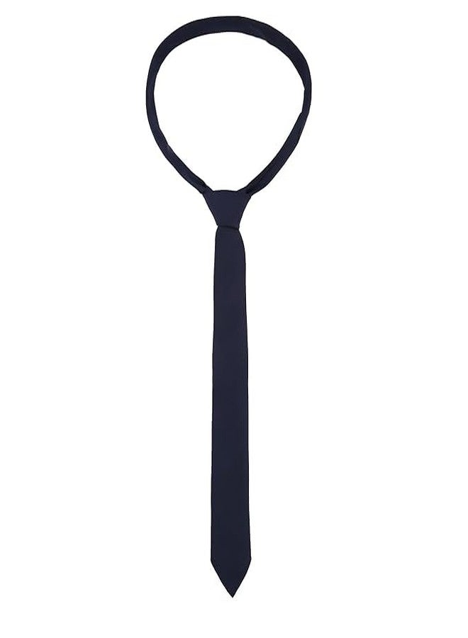 VNQ Microfiber Solid Color Slim Microfiber Tie-Matte Finish Tie for Men, Boys, Gents-Formal & Casual Wear-Combo Pack - Image 3