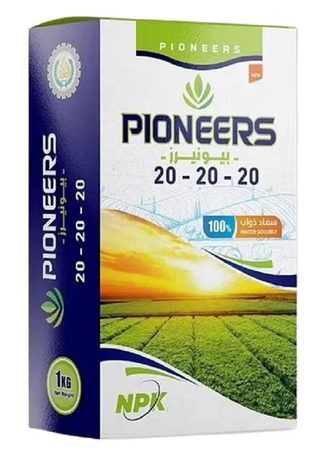 Pioneers 20-20-20 soluble fertilizer 1 kg - Image 1