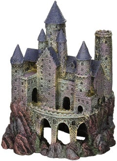Age Of Magic Wizard’S Castle Aquarium Decoration – Safe For Freshwater And Saltwater Fish Tanks – Large