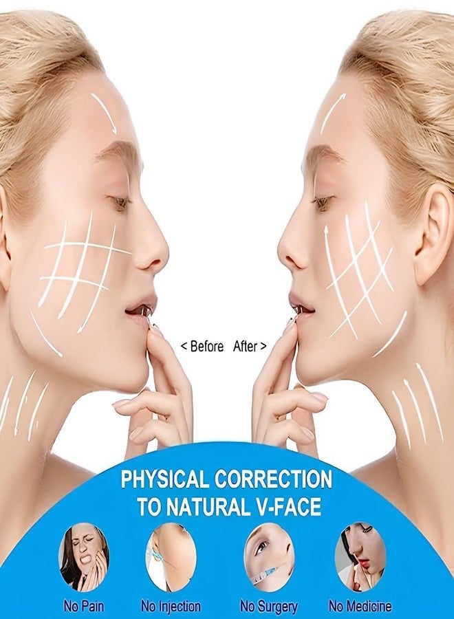 KIMEE Silicone V Face Mask - Facial Slimming & Lifting Band for Chin & Cheeks, Double Chin Reducer for Women & Men, Adjustable Skin Tightening Belt for Home Beauty & Jawline Contouring - Image 4