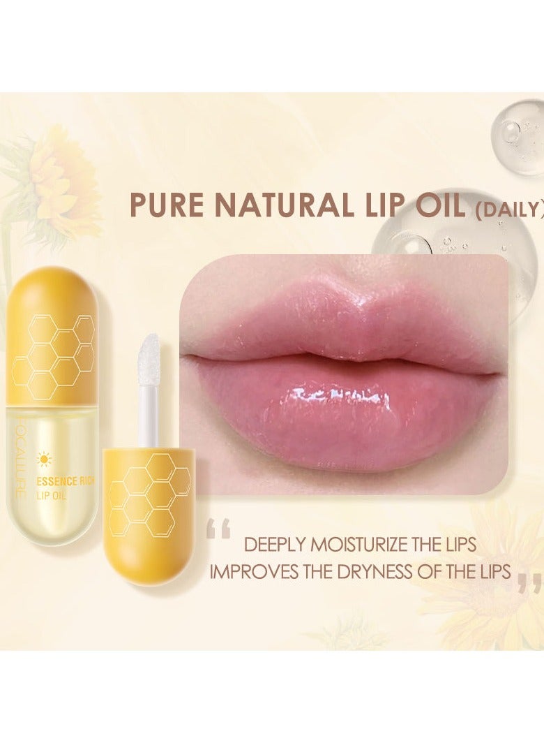 FOCALLURE Essence Rich Lip Oil 3 Daily & Night Use Kit - Image 3