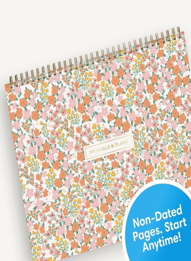 Blue Sky Weekly Planner Pad 300g Cardboard, Undated Weekly Safety Wirebound Top Bound (Catira, 12" x 9") - Image 3