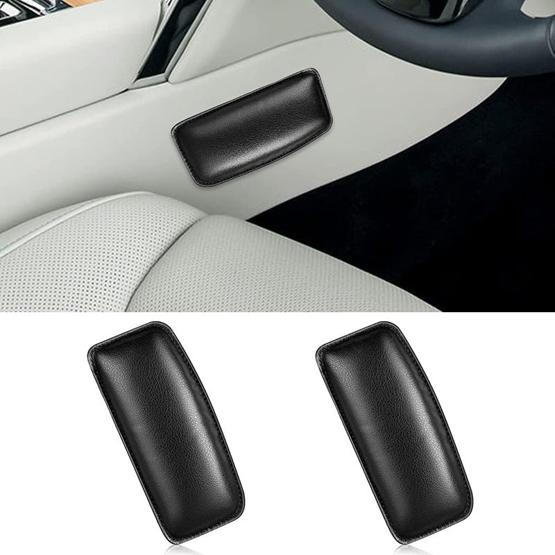 STHIRA 2 Pack Car Knee Cushion Pad,Car Armrest Cushion,Auto Center Console Side Knee Leg Elbow Cushion Soft Pad,Elastic Thigh Support Comfort Pillow Knee Pain Relief Leaning Interior Accessories - Image 1