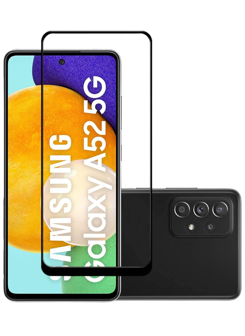 ACLIX Antistatic ESD Dustproof Premium Quality High Definition Tempered Glass Screen Protector Designed For Samsung Galaxy A52 5G - Image 1