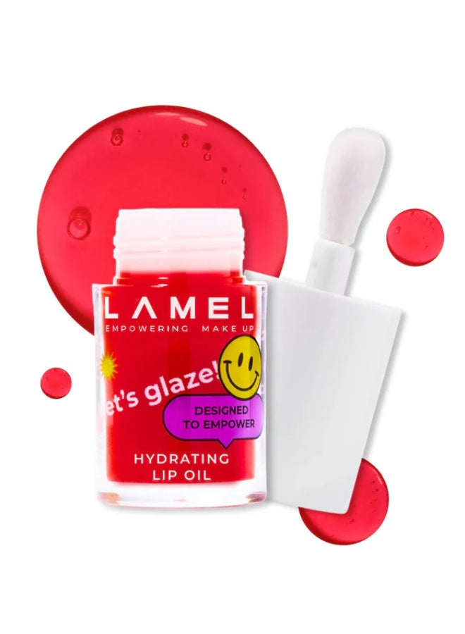 لاميل LET`S GLAZE Moisturizing lip oil №403 Sweet Cherry - Image 1