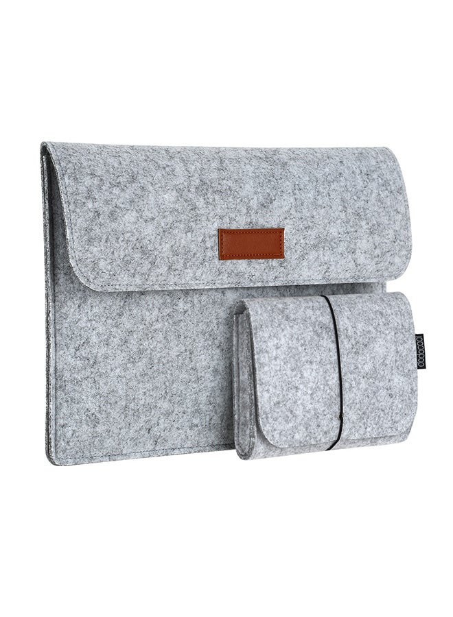 dodocool Laptop Felt Sleeve Light Grey - Image 1
