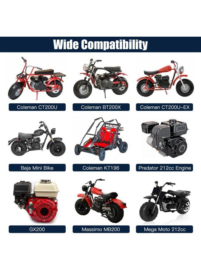 CILOYU PWK 28mm Carburetor Carb Throttle Assembly Kit Replacement for Predator 212cc 224cc 196cc 6.5hp Coleman CT200U CT200U-EX BT200X Baja Warrior MB200 Axis M200 Mini Bike KT196 Go Kart GX160 Parts - Image 2