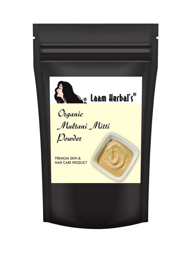 Laam Herbals Multani Mitti Powder | Instant Glow | Natural Skin Glow, Anti-Acne, Unclog Pores, Oil Secretion, De-Tan, Anti-Wrinkles | For Skin & Hair (250 G) - Image 1