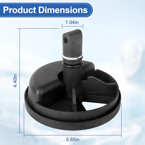 Dfnidy SPX0714CA Key Seal Assembly for H-ayward Multiport Valve and Sand Filter Systems, Pool Pump Multi Port Valve Seal Kit Compatible with H-ayward Variflo Top Mount SP0714T, S166T Sand Filter Parts - Image 2
