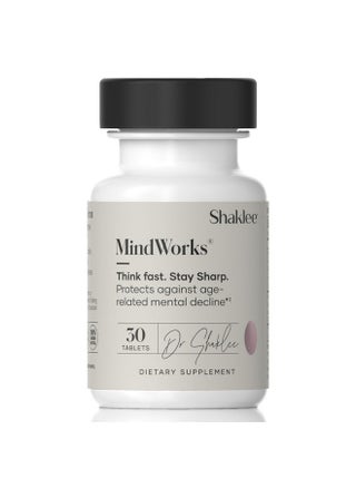 Shaklee MindWorks® - Brain Health Supplement for Brain Sharpness & Focus - Supported Nutrients & Extracts - Chardonnay Grape Seed Polyphenols, Guarana Extract, Vitamins B6, B12, Folate - 30 Tablets - pzsku/ZEB592FDE3FFE7B9E17A1Z/45/_/1740202440/fb19fbc1-02c1-4d38-8c40-e8a42575110a