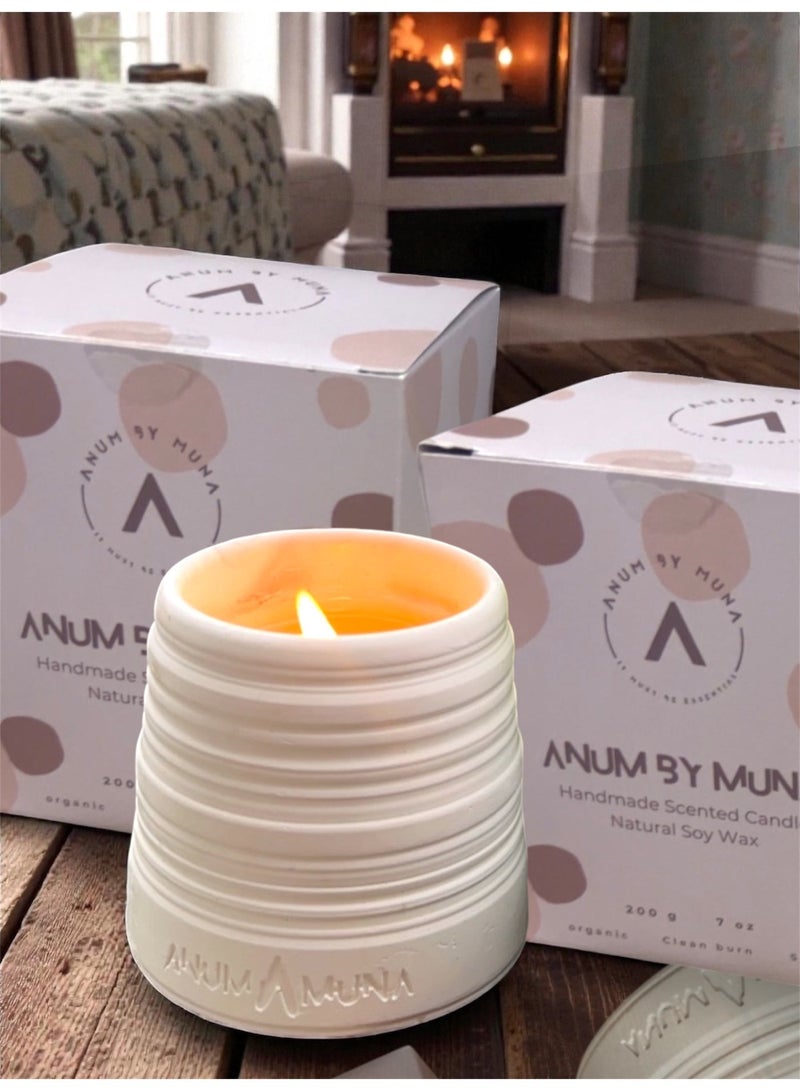 ANUM BY MUNA Elegant Espresso Concrete Candle (200g) - ANUM BY MUNA - Image 5