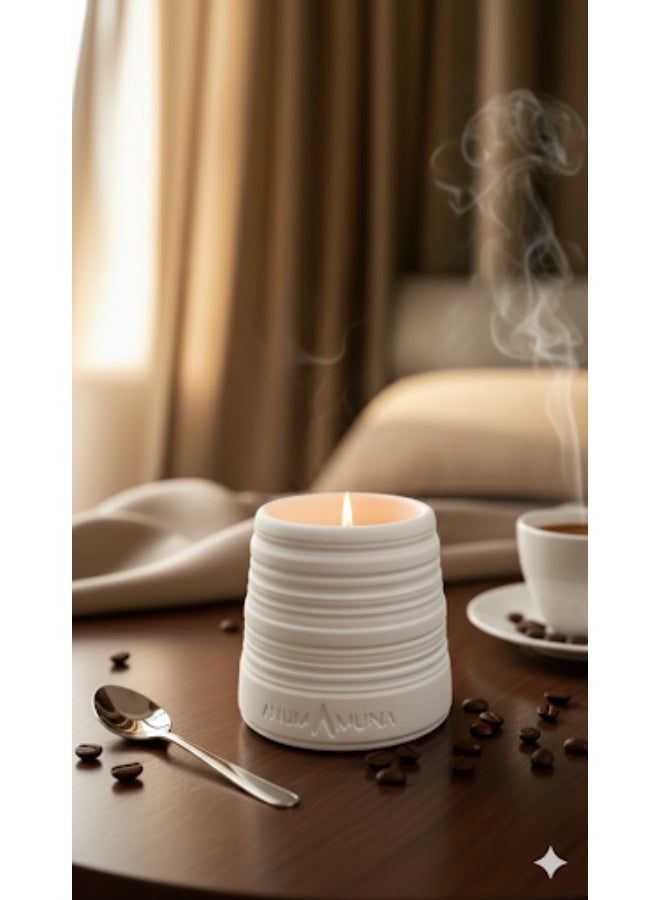 ANUM BY MUNA Elegant Espresso Concrete Candle (200g) - ANUM BY MUNA - Image 1