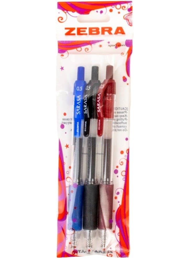 ZEBRA Pen 0.5 3 Pencils Multicolor - Image 1