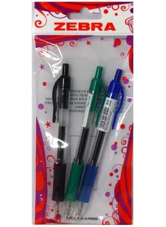 ZEBRA Pen 0.5 3 Pencils Multicolor - Image 4