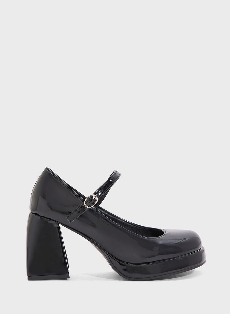 ELLA Heeled Mary-Jane Pump  - Image 1