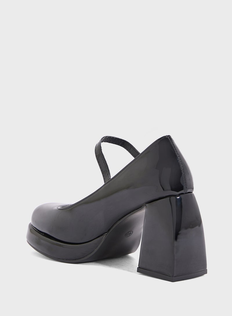 ELLA Heeled Mary-Jane Pump  - Image 3