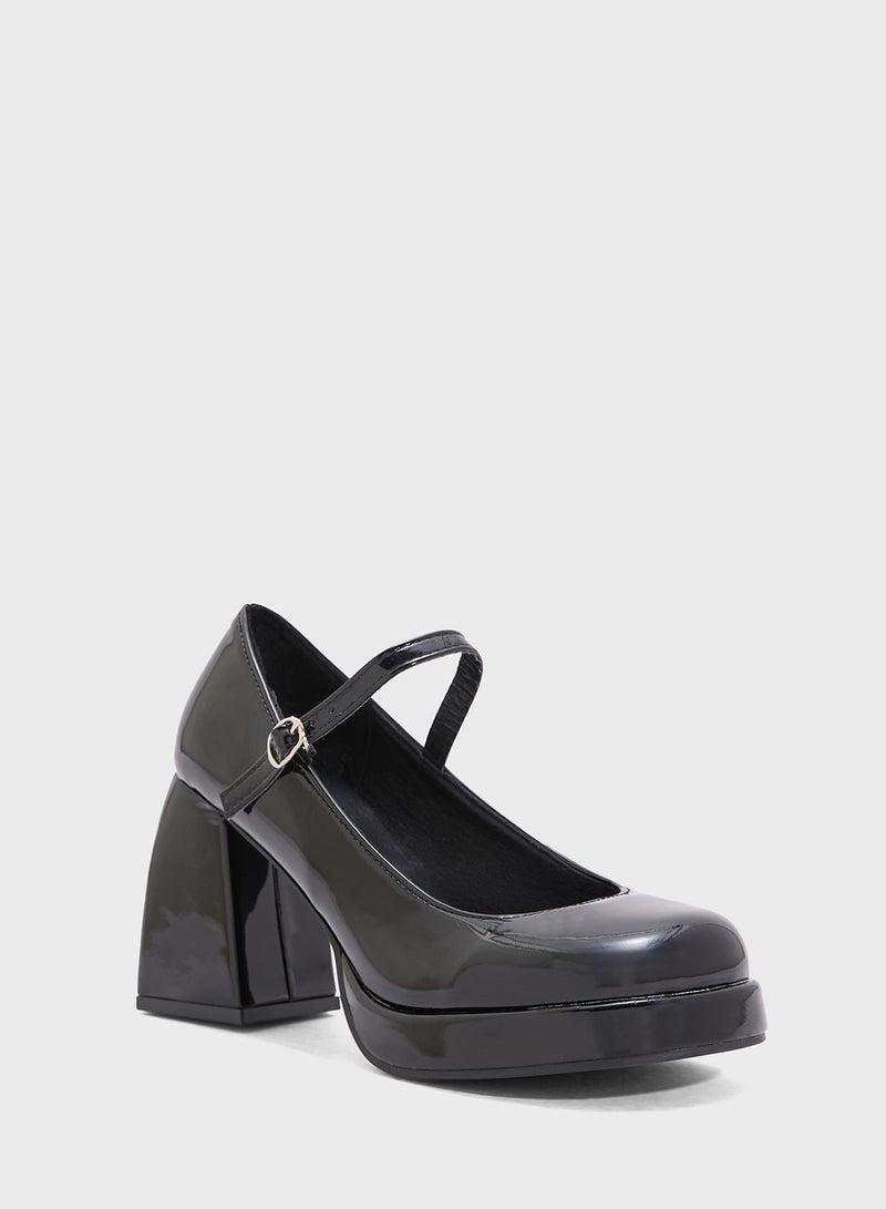 ELLA Heeled Mary-Jane Pump  - Image 2