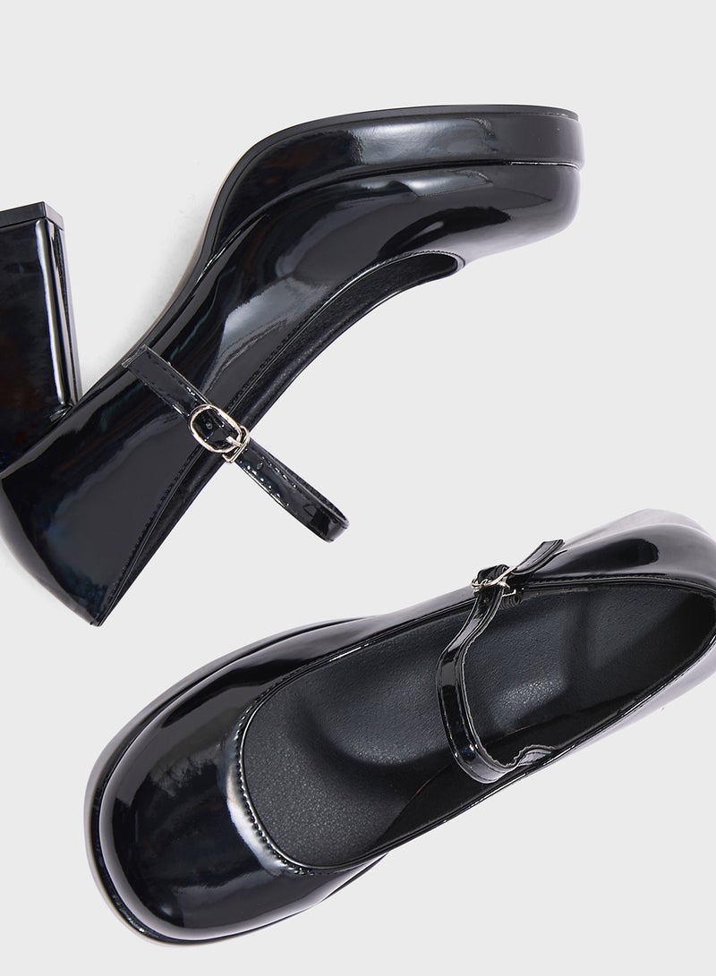 ELLA Heeled Mary-Jane Pump  - Image 4