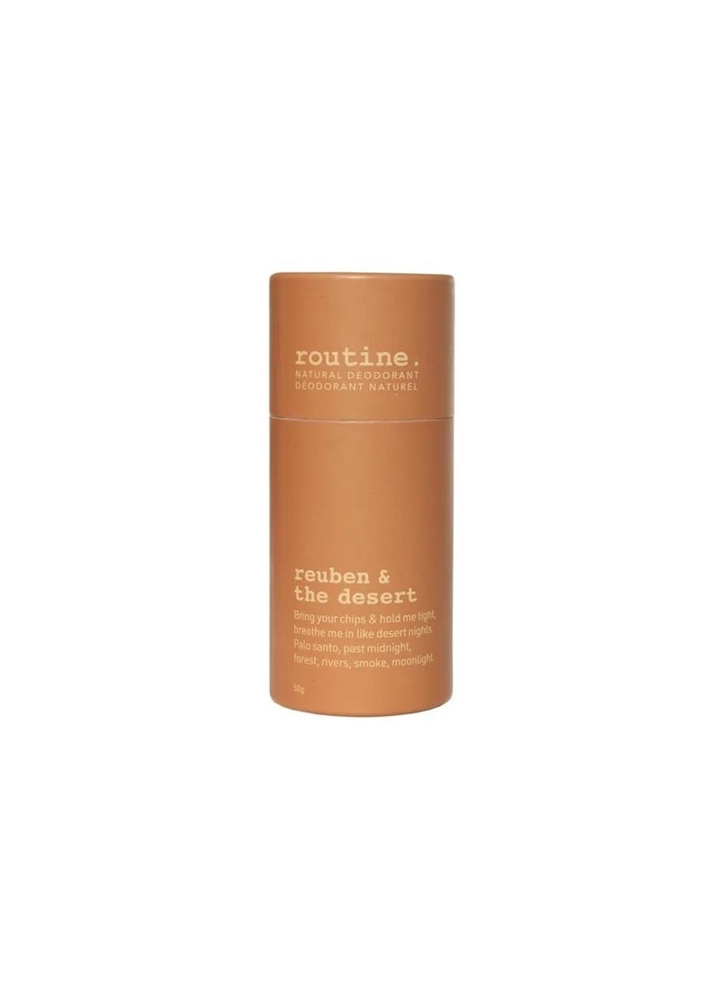 routine Routine Natural Deodorant Reuben & The Desert Deo Stick | 1.7 Fluid Oz. Natural Deodorant Aluminum Free Natural Deodorant For Women & Men | (Stick Formula) 