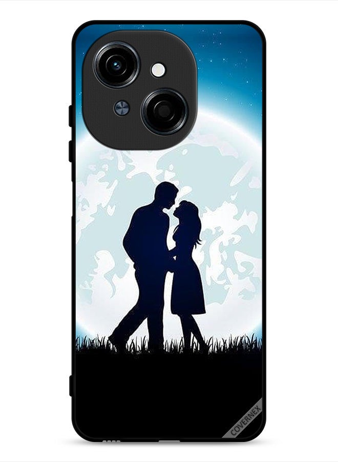 Covernex Tecno Spark Go 1 4G Protective Case Cover Love Moon - Image 1