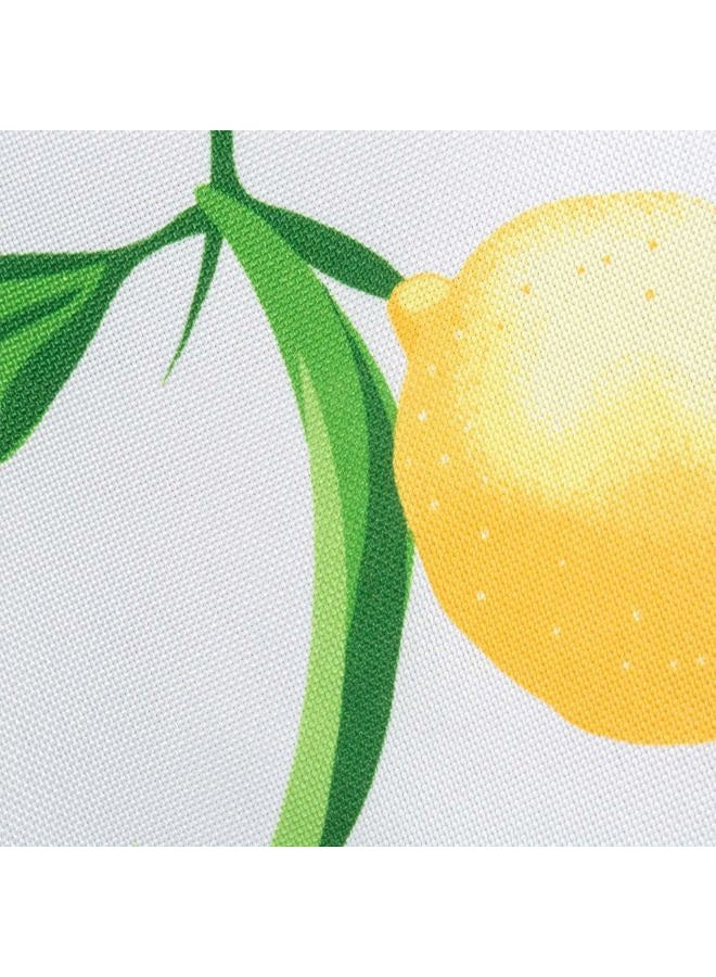 DII CAMZ11287 Table Runner, Spilll Proof and Waterproof for Outdoor or Indoor Use, Machine Washable, 14x72, Lemon Bliss - Image 2