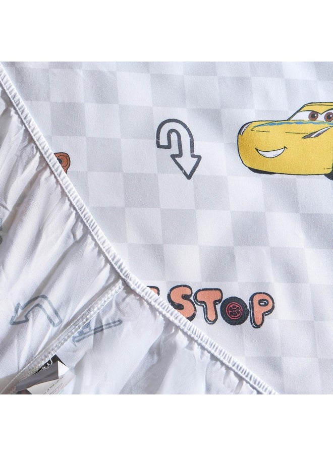 Home Box - Cars Radiator Springs Twin Fitted Sheet 120 x 200 x 25 cm - Image 1