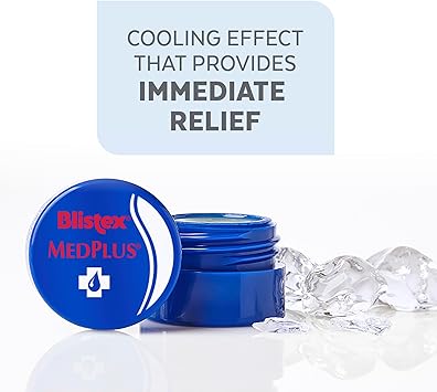 Blistex MedPlus Lip Balm Jar Helps Soothe Dry and Chapped Lips Multipack 7g x 5 - Image 4
