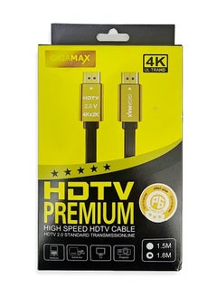 Gigamax HDMI Cable 4K Ultra Premium High Quality 1.8M High Speed Cable for PC and Laptop and Tv Gold Plated socet Hdmi  - Image 2