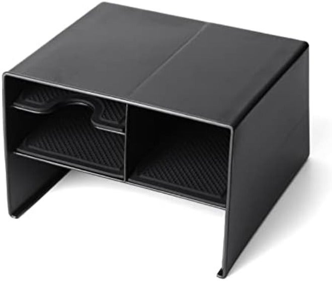 Center Console Organizer Tray For Toyota Corolla Cross 2022-2023 Without Wireless Charger, Armrest Storage Box Insert Tray, Black - Image 3