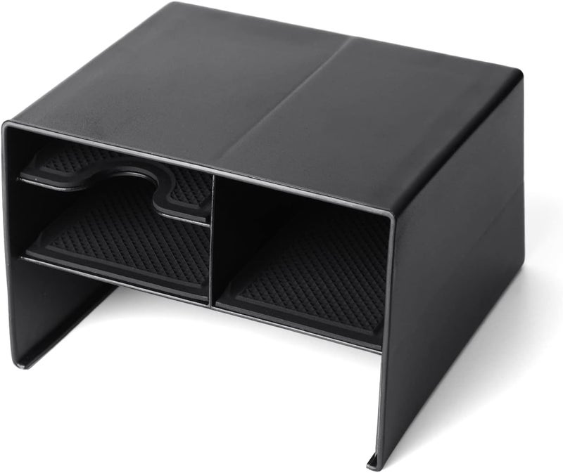 Center Console Organizer Tray For Toyota Corolla Cross 2022-2023 Without Wireless Charger, Armrest Storage Box Insert Tray, Black - Image 2