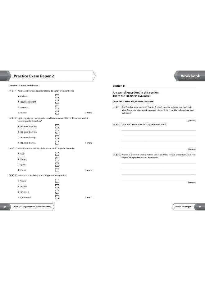 null - Collins AQA GCSE 9-1 Food Preparation & Nutrition Workbook: Ideal for the 2025 and 2026 exams - Image 1