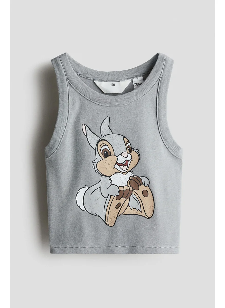 H&M Printed Vest Top